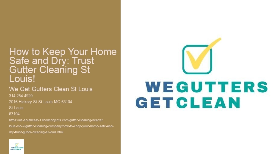 How to Keep Your Home Safe and Dry: Trust Gutter Cleaning St Louis!